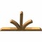 Ekena Millwork Richland Rough Sawn Timber Gable Bracket, Western Red Cedar, 96"W x 56"H x 6"D x 6"F, 14/12 Pitch GBW096X56X0606RIC00RWR - alternate 4